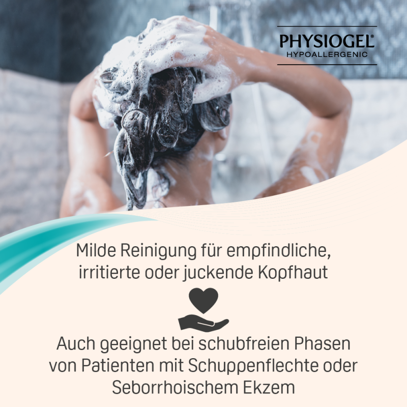 Extra mildes Shampoo für trockene und juckende Kopfhaut